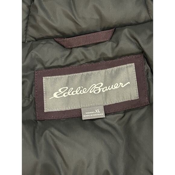 Eddie Bauer Superior 3.0 Down Parka Jacket Coat Womens XL Purple Plum 650 Fill - Picture 8 of 9